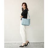 [2WAY]合成皮革パンチングワンショルダースクエアバッグ | MK MICHEL KLEIN BAG | 詳細画像21 