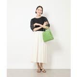 [ポーチ付き]パンチングデザイントートバッグ | MK MICHEL KLEIN BAG | 詳細画像19 