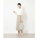 [ポーチ付き]パンチングデザイントートバッグ | MK MICHEL KLEIN BAG | 詳細画像20 