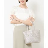 シャンパンピンク | [ポーチ付き]パンチングデザイントートバッグ | MK MICHEL KLEIN BAG