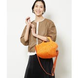 オレンジ | [2WAY]メッシュ編みトートバッグ | MK MICHEL KLEIN BAG