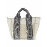 [2WAY/ポーチ付き]ラメアクセントメッシュトートバッグ | MK MICHEL KLEIN BAG | 詳細画像3 