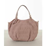 ピンク | [3WAY]ギャザーデザインバッグ | MK MICHEL KLEIN BAG