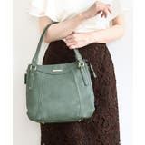 グリーン | [2WAY]サイドファスナーデザイントートバッグ | MK MICHEL KLEIN BAG