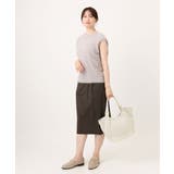 [2WAY/500g以下の軽量]ベルトデザインパンチングトート | MK MICHEL KLEIN BAG | 詳細画像22 