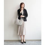 [2WAY/500g以下の軽量]ベルトデザインパンチングトート | MK MICHEL KLEIN BAG | 詳細画像23 