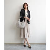 [2WAY/500g以下の軽量]ベルトデザインパンチングトート | MK MICHEL KLEIN BAG | 詳細画像25 