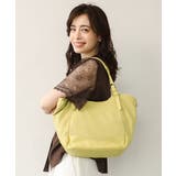 イエロー | [2WAY/500g以下の軽量]ベルトデザインパンチングトート | MK MICHEL KLEIN BAG