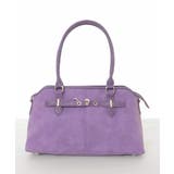 パープル | [2WAY]ワイドスクエアベルトトートバッグ | MK MICHEL KLEIN BAG