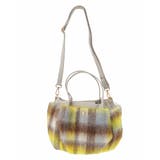 [2WAY]ニュアンスチェックラウンドトートバッグ | MK MICHEL KLEIN BAG | 詳細画像11 