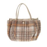 [2WAY]ニュアンスチェックラウンドトートバッグ | MK MICHEL KLEIN BAG | 詳細画像12 