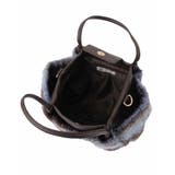 [2WAY]ニュアンスチェックラウンドトートバッグ | MK MICHEL KLEIN BAG | 詳細画像17 