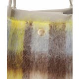 [2WAY]ニュアンスチェックラウンドトートバッグ | MK MICHEL KLEIN BAG | 詳細画像7 