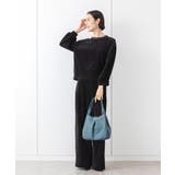 [2WAY]合成皮革タックデザインバッグ | MK MICHEL KLEIN BAG | 詳細画像19 