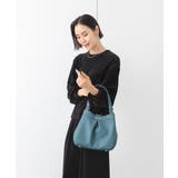 ライトブルー | [2WAY]合成皮革タックデザインバッグ | MK MICHEL KLEIN BAG
