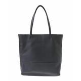 ブラック | カウレザー切り替えデザイントートバッグ | MK MICHEL KLEIN BAG