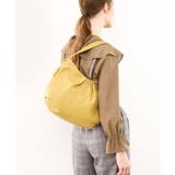 マスタード | [2WAY]サイドファスナーラウンドトートバッグ | MK MICHEL KLEIN BAG