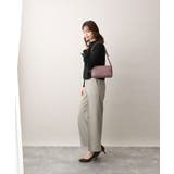 ダブルファスナーカウレザーショルダーバッグ | MK MICHEL KLEIN BAG | 詳細画像21