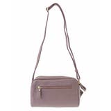 ダブルファスナーカウレザーショルダーバッグ | MK MICHEL KLEIN BAG | 詳細画像5