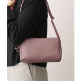 ラベンダー | ダブルファスナーカウレザーショルダーバッグ | MK MICHEL KLEIN BAG