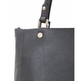 [2WAY/A4収納可]メタルポイント牛革トートバッグ | MK MICHEL KLEIN BAG | 詳細画像12 