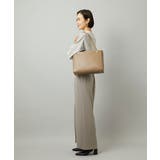 [2WAY/A4収納可]メタルポイント牛革トートバッグ | MK MICHEL KLEIN BAG | 詳細画像15 