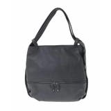 ブラック | [2WAY/A4収納可]カウレザー変形トートバッグ | MK MICHEL KLEIN BAG