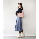[2WAY]ワンハンドルラウンドレザーバッグ | MK MICHEL KLEIN BAG | 詳細画像15 