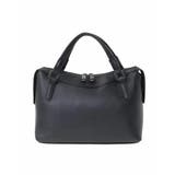 ブラック | [2WAY]カウレザーコンパクトトートバッグ | MK MICHEL KLEIN BAG
