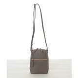 牛革ラウンドジップショルダーバッグ | MK MICHEL KLEIN BAG | 詳細画像1 