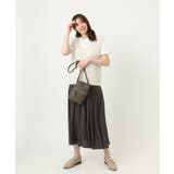 牛革ラウンドジップショルダーバッグ | MK MICHEL KLEIN BAG | 詳細画像17 