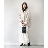 牛革ラウンドジップショルダーバッグ | MK MICHEL KLEIN BAG | 詳細画像19 