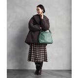 台形カウレザートートバッグ | MK MICHEL KLEIN BAG | 詳細画像18 