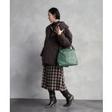 台形カウレザートートバッグ | MK MICHEL KLEIN BAG | 詳細画像19 