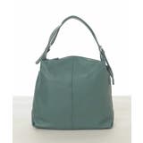 グリーン | 台形カウレザートートバッグ | MK MICHEL KLEIN BAG