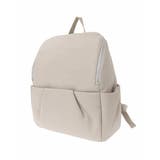 タックデザインカウレザーリュック | MK MICHEL KLEIN BAG | 詳細画像3 