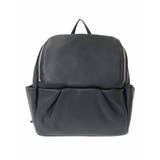 ブラック | タックデザインカウレザーリュック | MK MICHEL KLEIN BAG