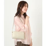 アイボリー | カウレザーコンパクトショルダーバッグ | MK MICHEL KLEIN BAG