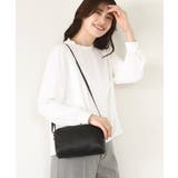 ブラック | カウレザーコンパクトショルダーバッグ | MK MICHEL KLEIN BAG