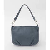 ブルー | [2WAY]ラウンドタック牛革ワンハンドルバッグ | MK MICHEL KLEIN BAG