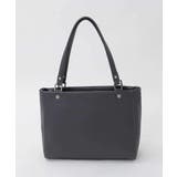 [2WAY/A4収納可]メタルポイント牛革トートバッグ | MK MICHEL KLEIN BAG | 詳細画像2 