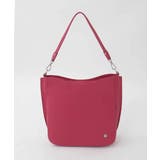 ピンクレッド | [2WAY]切り替えデザイン牛革ショルダーバッグ | MK MICHEL KLEIN BAG