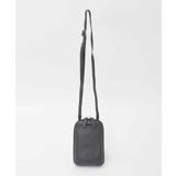 ブラック | [軽量]ラウンドジップコンパクトショルダーバッグ | MK MICHEL KLEIN BAG