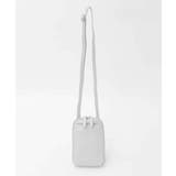 シルバー | [軽量]ラウンドジップコンパクトショルダーバッグ | MK MICHEL KLEIN BAG