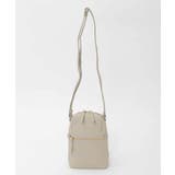 アイボリー | [300g以下の軽量]牛革ラウンドジップショルダーバッグ | MK MICHEL KLEIN BAG