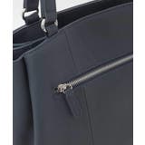 [2WAY/A4収納可]サークルメタルデザイン牛革トートバッグ | MK MICHEL KLEIN BAG | 詳細画像8 