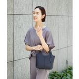 [2WAY]ベルトデザインレザーミニトート | MK MICHEL KLEIN BAG | 詳細画像16 