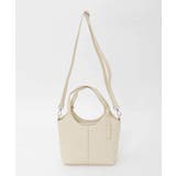 [2WAY]ベルトデザインレザーミニトート | MK MICHEL KLEIN BAG | 詳細画像4 