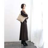 [2WAY]タックデザイン牛革スクエアショルダーバッグ | MK MICHEL KLEIN BAG | 詳細画像15 