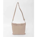 [2WAY]タックデザイン牛革スクエアショルダーバッグ | MK MICHEL KLEIN BAG | 詳細画像4 